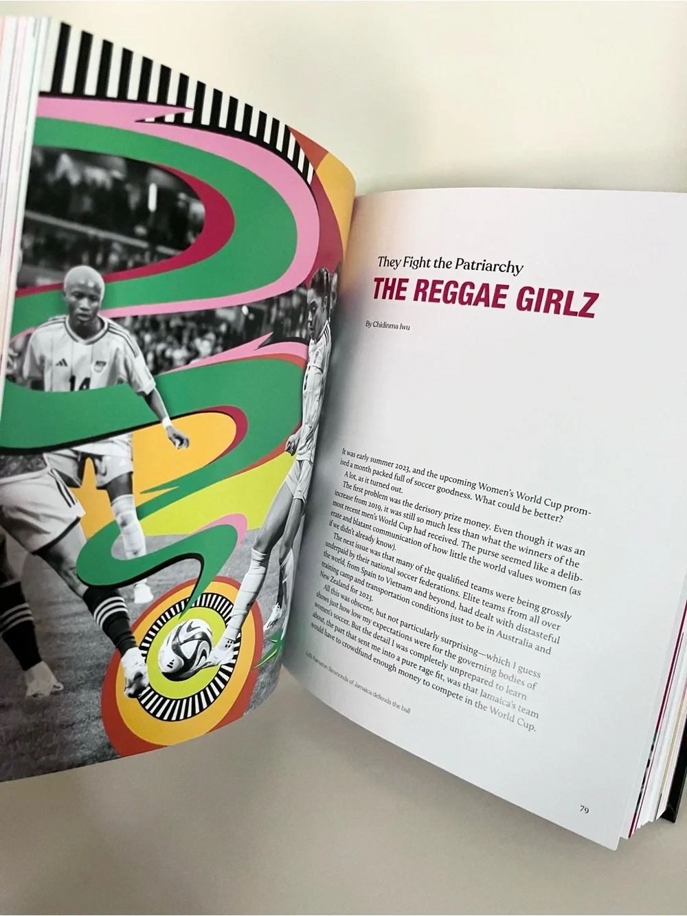 Women in sports hardcover book full color
